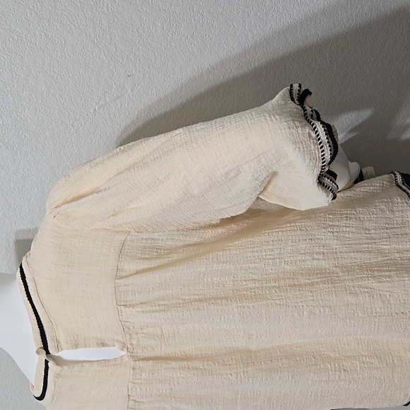 Bohme Valentino Cream Top Size M - Picture 5 of 11